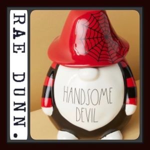 🎉 Hosts Pick 🎉 New Rae Dunn Handsome Devil Gnome Canister